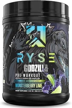 Ryse Godzilla Pre-Workout 768 g, Monsterberry Lime, 40 Servings on Amazon.ae - Price Tracker
