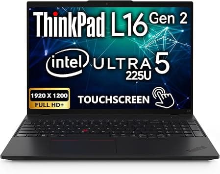 Lenovo ThinkBook 16 G6 Business Laptop, 16" FHD+, Intel 10 Core i7-1355U, 32GB DDR5, 1TB NVMe, WiFi 6+ BT, Backlit KB, Fingerprint, HD Webcam, Win 11 Pro on Amazon.ae - Price Tracker