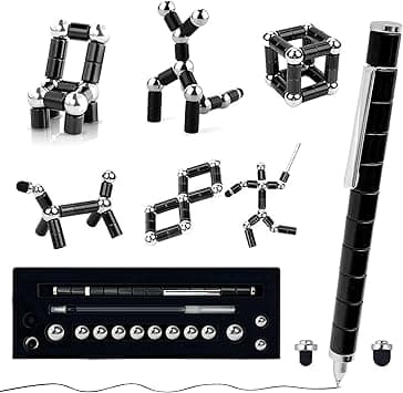 Fidget Pen, Decompression Magnetic Pen, Cool Fidget Toys for Stress and Anxiety Relief, Sensory Toys Best Gifts for Teenage Boys, Ideal Gift for 8-13 Years Old, Novelty Gifts for Teen and Adults - Amazon.ae Price Tracker