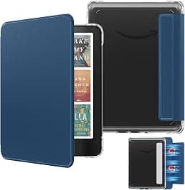 MoKo Magnetic Case for 7" Kindle Paperwhite 12th Gen& Colorsoft,Sea Blue - دليلك لأفضل العروض