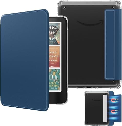 MoKo Magnetic Case for 7" Kindle Paperwhite 12th Gen& Colorsoft,Sea Blue on Amazon.ae - Price Tracker