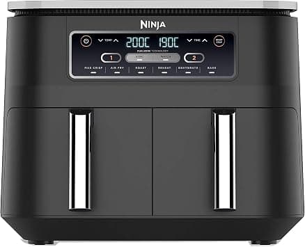 Ninja Dual Zone 7.6L Air Fryer AF300 (Granite Grey) على Amazon.ae - متتبع الأسعار