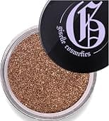 Gypsy Amber Loose Mineral Eye Shadow - Organic, Talc-Free Makeup Palette with Glitter, Shimmer, and Sparkle in Tan, Brown, Nude, and Gold - Perfect for Eye Shadow Looks - Best Deal Finder
