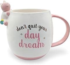 Decodyne Funny Unicorn Coffee Mug 14 Ounce, Gag Gifts for Adults, White Elephant Gifts, Cute Stuff For Women and Teen Girls, Coworker Office Gift, Cool Stuff - Amazon.ae Price Tracker