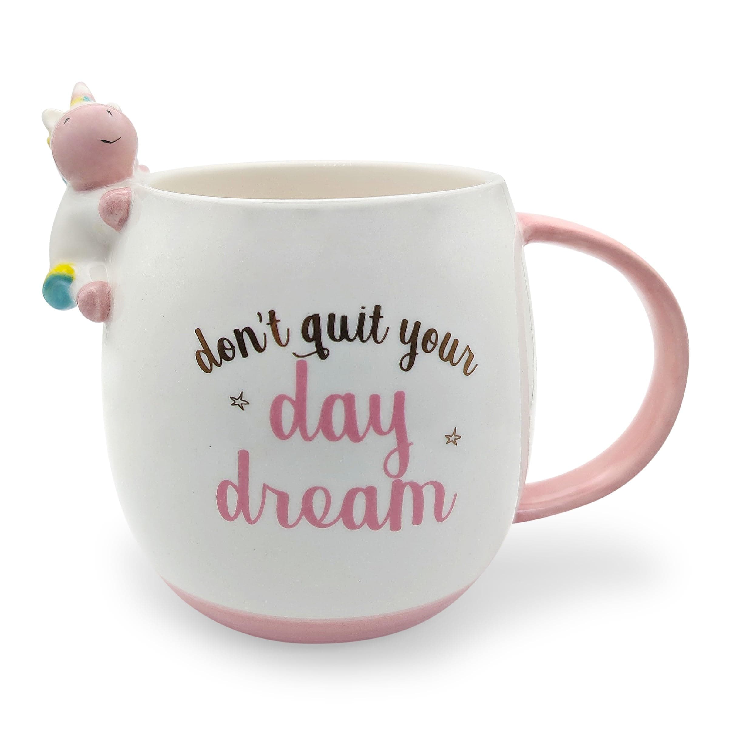 Decodyne Funny Unicorn Coffee Mug 14 Ounce, Gag Gifts for Adults, White Elephant Gifts, Cute Stuff For Women and Teen Girls, Coworker Office Gift, Cool Stuff on Amazon.ae - Price Tracker