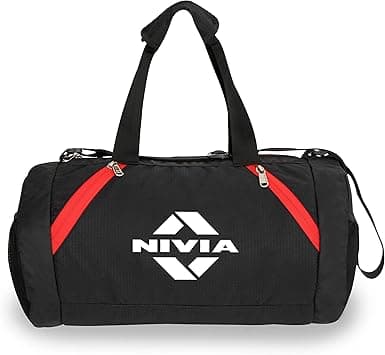 Nivia Polyester Beast-3, Unisex Gym Bags, Shoulder Bag for Men & Women, Carry Gym Accessories, Fitness Bag, Sports & Travel Bag, Sports Kit on Amazon.ae - Price Tracker