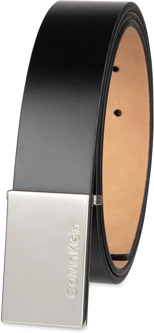 Calvin Klein Men's Casual CK Monogram Cut Out Buckle Belt on Amazon.ae - Price Tracker