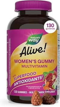 Nature's Way Women's Multivitamin And B-vitamins Mixed Berry Flavored Gummy, 130 on Amazon.ae - Price Tracker