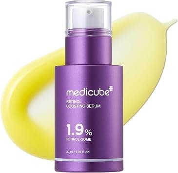 Medicube Retinol NMN Boosting Serum for Sensitive Skin, Moisturising Essence, 30 ml (UNBOXJAPAN EXCLUSIVE) على Amazon.ae - متتبع الأسعار