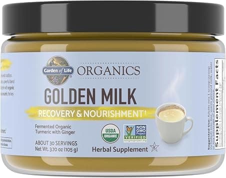 Garden of Life mykind Organics Golden Milk Recovery & Nourishment 3.7oz (105g) Powder - Best Deal Finder