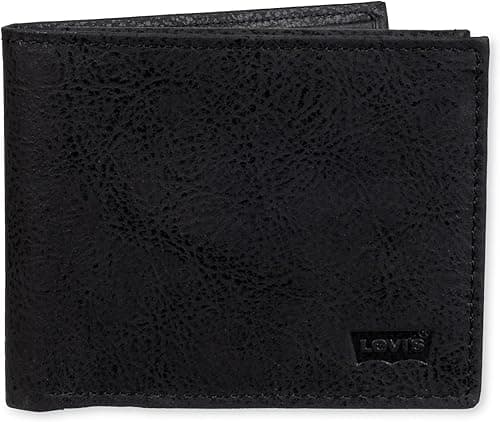 Levi's Men's Trifold Wallet-Sleek and Slim Includes Id Window and Credit Card Holder on Amazon.ae - Price Tracker