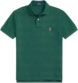 POLO RALPH LAUREN Men's Custom Slim Fit Iconic Mesh Polo - Best Deal Finder