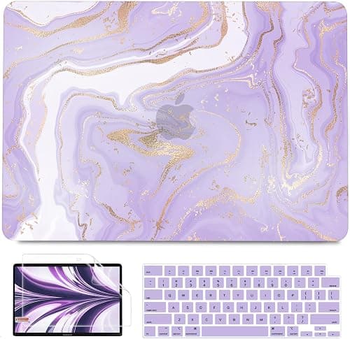 B BELK for MacBook Air 13 inch Case M5 2026-2022 M4 M3 M2, Purple Marble on Amazon.ae - Price Tracker