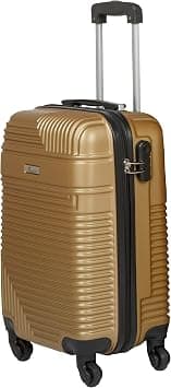 Senator Hard Case Checked Bag 24 Inches Medium Suitcase with Wheels for Unisex – KH120 | ABS Lightweight Hard Shell Luggage with Spinner Wheels 4 (Checked Luggage 24-Inch, Gold) on Amazon.ae - Price Tracker