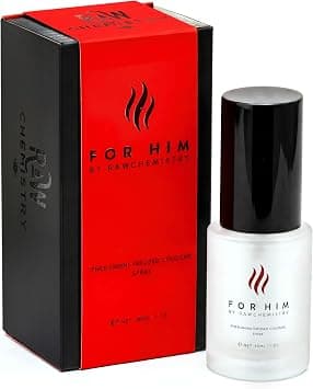 RawChemistry For Him Pheromone Infused Men's Cologne, Long-Lasting,1 oz | Bold men's cologne with a fresh marine scent and warm sandalwood finish for daily wear, date nights and evening outings. - متتبع أسعار Amazon.sa