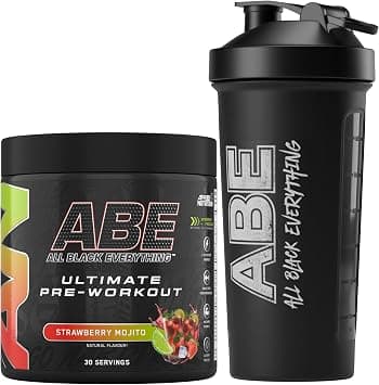 Applied Nutrition Bundle ABE Pre Workout 375g + ABE Shaker 700ml (Strawberry Mojito) on Amazon.ae - Price Tracker