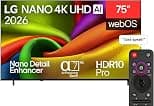 LG NANO 4K AI NU84 75-Inch Smart TV - Best Deal Finder