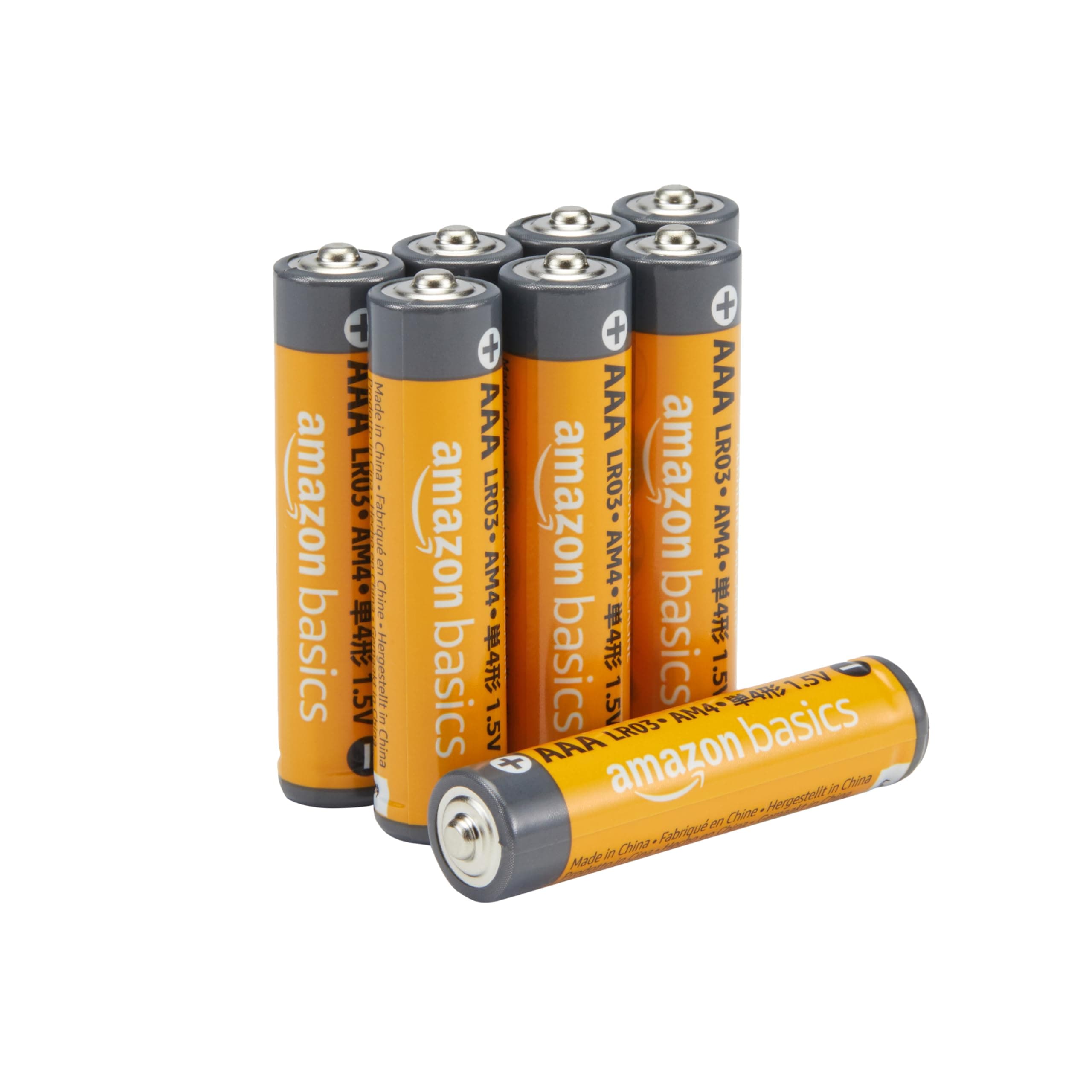 Amazon Basics AAA 1.5 Volt Performance Alkaline Batteries, 8-Pack(Appearance may vary) on Amazon.ae - Price Tracker