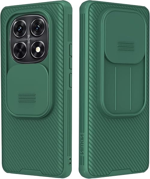 For Xiaomi Redmi Note 14 Pro Plus Case, Camera Lens Protection Slide Cover, TPU+PC Shockproof Bumper Back Cover, Anti-Fingerprint Mobile Phone Case, 14 Pro+ Slim Fit Protective Casing على Amazon.ae - متتبع الأسعار