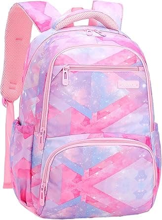 Girls School Bag, School Bag Leisure Backpack School Student Laptop Backpack, Waterproof Backpack,Accessories Plush Pendant for Teens Girls Women Students School Bag on Amazon.ae - Price Tracker