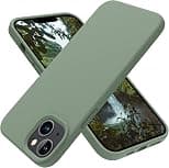 OTOFLY Designed for iPhone 14 Plus Case, Silicone Shockproof Slim Thin Phone Case for iPhone 14 Plus 6.7 inch （Calke Green） - Best Deal Finder