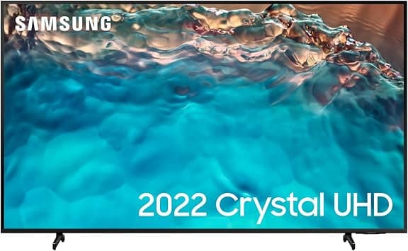 SAMSUNG 65 Inch BU8000 UHD Crystal 4K Smart TV (2022) - Airslim Design With Alexa & Smart TV Streaming Built In, Object Tracking Sound, Contrast Enhancer, Boundless Screen & Adjustable Stand على Amazon.ae - متتبع الأسعار