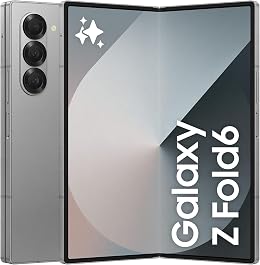 Samsung Galaxy Z Fold6, AI Phone, 12GB RAM, 1TB Storage, Silver Shadow, Android Smartphone, 50MP Camera, Big Screen, Multi-tasking, S Pen, Long Battery Life (UAE Version) - Best Deal Finder