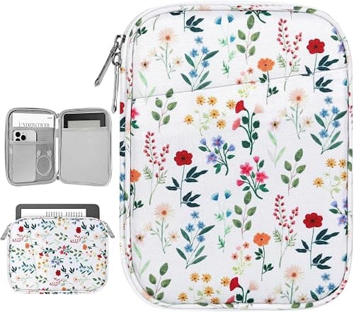 Vinabilia 6-7 Inch Sleeve Case for E-Reader, Blooming Flowers على Amazon.ae - متتبع الأسعار