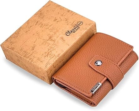 Classic Milano® RFID Blocking Faux Leather Wallet for Men and Women | Card Holder Wallet Pop-up, Credit Card Holder for Men | Wallet for Men & Women’s Card Wallet (Tan (K1802-GY22503#)) on Amazon.ae - Price Tracker