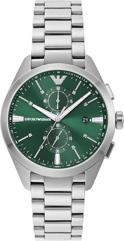 Emporio Armani Men's Chronograph Watch on Amazon.ae - Price Tracker