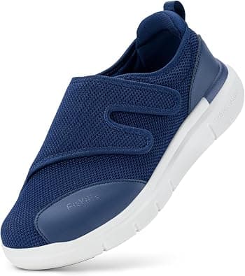 FitVille Shoes for Men Extra Wide Width Orthopedic Slip-on Shoes - EasyTop Duo Strap V1 on Amazon.ae - Price Tracker