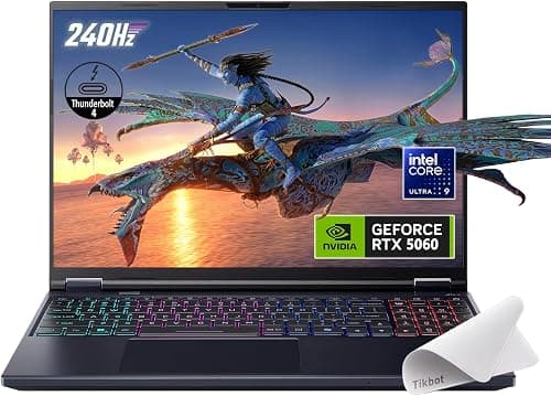 Acer Predator Helios Neo 16S AI Gaming Laptop | 16" WQXGA OLED 240Hz | Intel Core Ultra 9 275HX | NVIDIA GeForce RTX 5060 |Win 11,with Mouse pad (32GB RAM | 2TB PCIe SSD) on Amazon.ae - Price Tracker