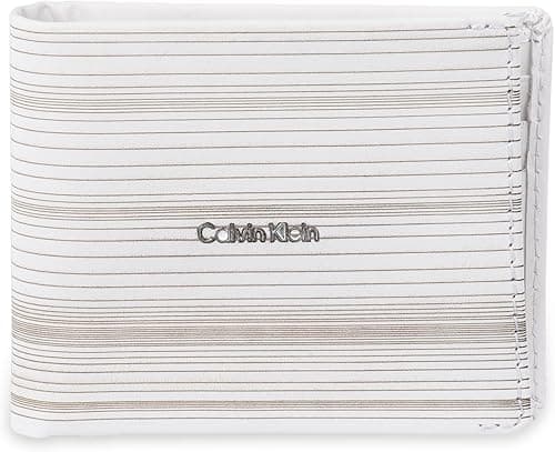 Calvin Klein Men's RFID Textured Slimfold Wallet, White on Amazon.ae - Price Tracker