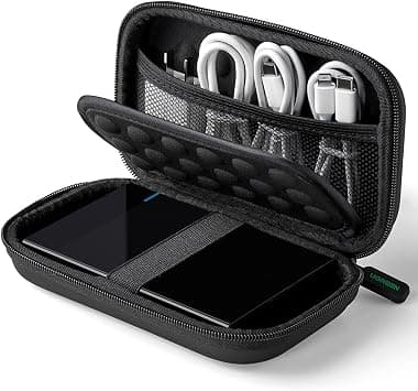 UGREEN External Hard Drive Case Bag, Travel Electronic Accessories Organizer Bag For 2.5 Inch Hard Drives, like Western Digital, Toshiba, Seagate and Power Bank, USB Cable, Earphone, Cards and More على Amazon.ae - متتبع الأسعار