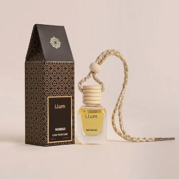 Llum Nomad (Musk) Hanging Car Air Freshener – Luxury Automotive Perfume Diffuser 10ml (0.34 fl oz), Long-Lasting Fragrance, Alcohol-Free Non-Toxic Scent on Amazon.ae - Price Tracker