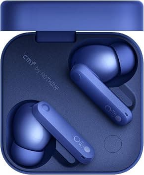 CMF Buds Pro 2 Wireless Earbuds with Smart Dial, 50dB Hybrid Noise Cancelling Earbuds Wireless Bluetooth 5.3, 11mm Bass with LDAC, 6 Hi-Res Audio Mics, 43H Playtime, Fast Charging Case, Blue on Amazon.ae - Price Tracker