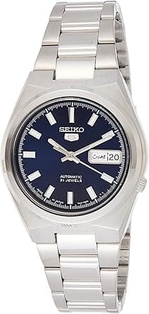 Seiko Men's Automatic Watch with Analog Display and Stainless Steel Strap SNKC51J1, Silver on Amazon.ae - Price Tracker
