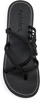 Plaka Flip Flops Sandals for Women Oceanside on Amazon.ae - Price Tracker