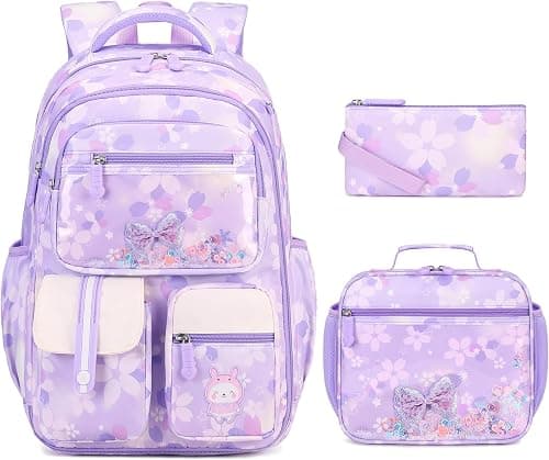 ACESAK Kids School Backpack for Girls, Mermaids Bookbag Backpack with 14OZ Kids Water Bottle على Amazon.ae - متتبع الأسعار