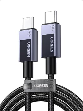 UGREEN 240W USB C Cable 2M, Type C Fast Charging for Laptops,Tablets,Phones | Wide compatible for laptop/tablet/phone,Premium design,Certified safe battery protection,High-End Aluminum Alloy on Amazon.ae - Price Tracker
