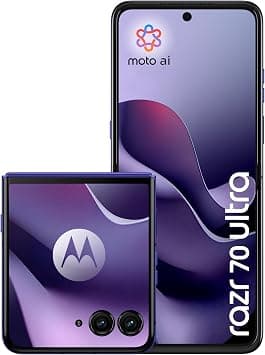 Motorola Razr 70 Ultra Dual-SIM 512GB ROM + 16GB RAM (GSM Only | No CDMA) Factory Unlocked 5G Smartphone (Pantone Orient Blue) - International Version on Amazon - Best Deal Finder