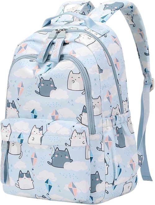 Mfikaryi Girls' Backpack, Cute Cat Backpack, Primary School Backpack on Amazon.ae - Price Tracker