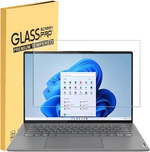 MUBUY-GOL Tempered Glass Screen Protector for Lenovo Slim 7 Pro X 14.5", Lenovo Yoga Pro 7 / 7i Gen 9 14.5", Lenovo Yoga Pro 9i/Slim Pro 9i 14.5 ", 9H Hardness, Ultra Clear Scratch Resistant on Amazon.ae - Price Tracker