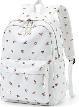School Backpack for Girls Kids Nylon Backpacks Cute Bookbag Waterproof Preppy Backpack Travel Laptop Bag for Student - Best Deal Finder