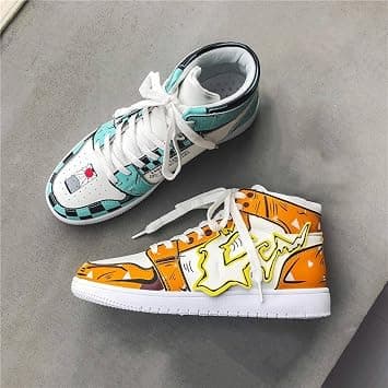 Shoes Cosplay High Top Sneakers Men Women Casual Shoes on Amazon.ae - Price Tracker