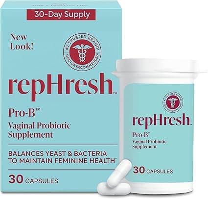 RepHresh Pro-B Probiotic Supplement for Women, 30 Oral Capsules on Amazon.ae - Price Tracker
