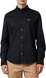 GANT Men 3000102-110 Slim Fit Poplin Shirt - Best Deal Finder