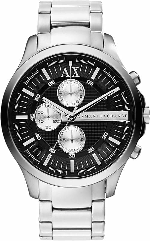 Armani Exchange Men's AX2152 Silver Watch on Amazon.ae - Price Tracker