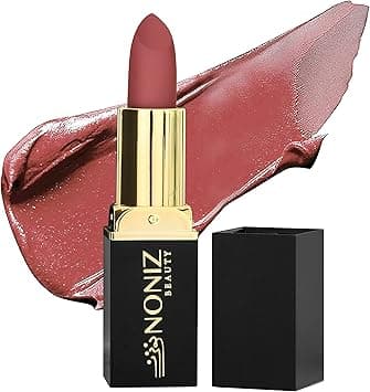 Solid Lipstick Matte Finish - Ultra Creamy Texture 9 Solid Colors Lipstick - Non-Cakey Velvety Lip Makeup (Sandy 04) on Amazon.ae - Price Tracker