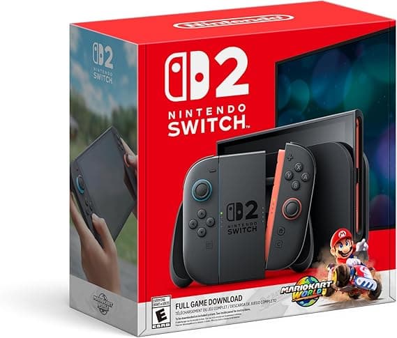 Nintendo Switch 2 Console + Mario Kart World Bundle - International Version [ New 2025 Model ] on Amazon.ae - Price Tracker
